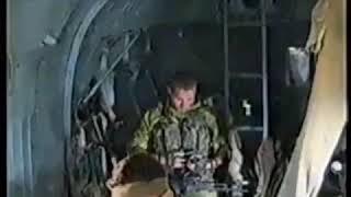 Вылет вертолётной поисковой-штурмовой группы 67-й бригады спецназа ГРУ летом 1996.