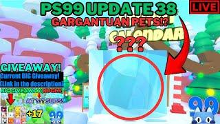 LIVE: Pet Simulator 99 | Update 38 - GARGANTUAN Christmas Update with GARGANTUAN Pets!? (Part 2)