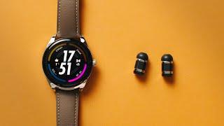 Обзор Huawei Watch Buds — часы со встроенными наушниками