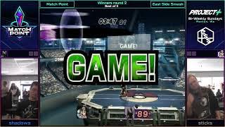 Matchpoint #39 - Winners round 2 - shadows (Mewtwo) VS sticks (Mario)