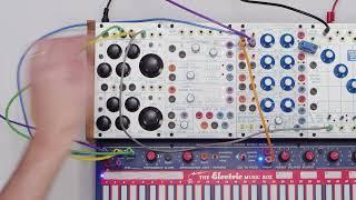 Groovy bass patch using the Buchla 200 Reissues and a LEM218