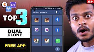  Top 3 - Dual App for Android 2024 | Best Clone App for Android 2024 | App Cloner 2024