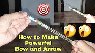 How to make a Bow and Arrow || bow and arrow experiment || bow and arrow games |Homemade Bow & Arrow