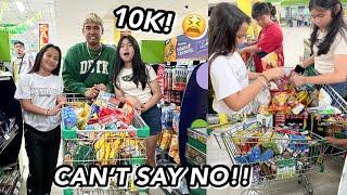 CAN’T SAY NO CHALLENGE!! (GROCERY EDITION) GRABE ANG MAHAL  | Grae and Chloe