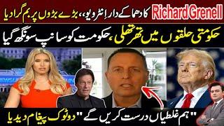 Richard Grenell Dominates Media, Asking For Khan's Release | Zeeshan Bashir