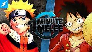 One Minute Melee - Naruto Vs Luffy