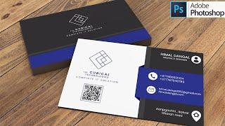 Photoshop Tutorial - Professional Business Card Design | FOR BEGINNERS | | STEP BY STEP 2021 |