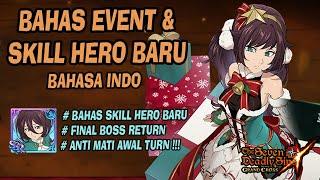 [NEW UPDATE] Bahas Skill Hero Terbaru "ZANERI CHRISTMAS" Versi Indo | Awal Turn Anti Mati !! - 7DSGC