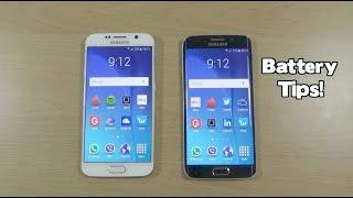 Samsung Galaxy S6 + S6 Edge Tutorial - How to Increase Battery Life!