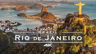 Rio de Janeiro, Brazil   - by drone [4K]