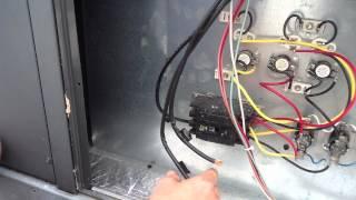 Disconnecting 3-Phase Breaker (Rooftop Package Unit)