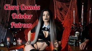 Clara Cosmia's Wednesday Addams Patreon Shoot