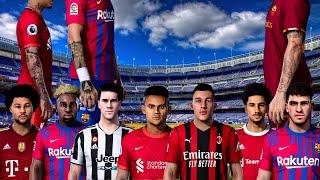 Facepack and Tattoos PES 2021 Update February 2022 V7 | SMOKEPATCH