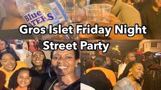 Gros Islet Street Party St.Lucia 2023 Vlog. Life in St.Lucia