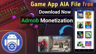 Game App and earn money AIA File free download 2023. Android builder earning app AIA File free.