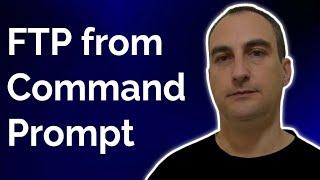 FTP from Command Prompt - Login & Download