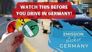 Driving in Germany? Get the ins and outs for the Emission Sticker for German City Exploration