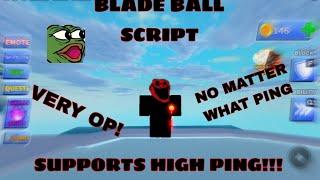 blade ball script | SUPPORTS HIGH PING + VERY OP!! (GOD AURA) NO MATTER WHAT PING STILL.. | VERY OP!