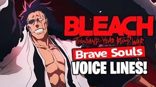 9th Anniversary TYBW Kenpachi & Gremmy Voice Lines Translated! Bleach: Brave Souls!
