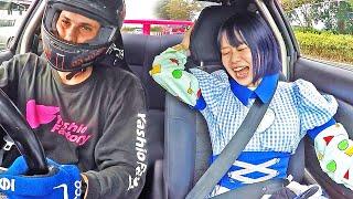 SCARING JAPANESE MAIDS IN MY DRIFT CAR!