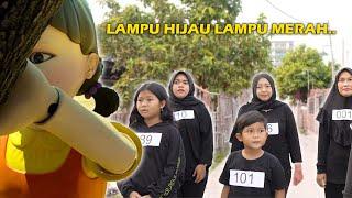 LAMPU MERAH LAMPU HIJAU !!  YANG GERAK DAPAT HUKUMAN | PARODY SQUID GAME