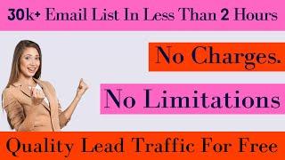How To Scrape Emails For Free (Free Traffic)