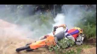 KTM 2T ENGINE BLOWS ACELERADA A FONDO HASTA REVENTAR gripar piston motocross enduro motor