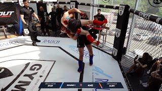 Chechen MMA fighter vs. 10kg heavier Turkish K1 fighter | SHOUTOUT Contender Series 1 | Fight 5