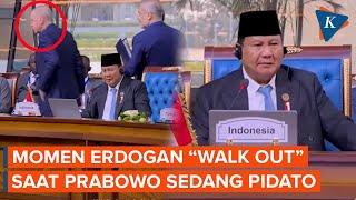 Momen Erdogan “Walk Out” Saat Prabowo Pidato di KTT D-8, Ini Kata Kemlu RI