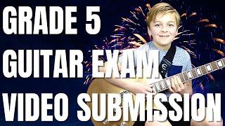 Grade 5 Guitar Exam,  Video Submission - Harry Age 9 - Rockschool/RSL Awards Performance Certificate