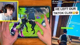 I Left my TIKTOK Clan in Fortnite...