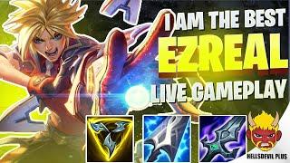 I Am The Best Ezreal! - Wild Rift HellsDevil Plus Gameplay