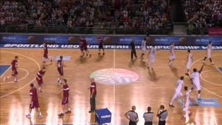 Janis Berzins (Latvia) 26pts+15reb, 39eff Full Final game U20 2013