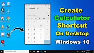 How to Create Calculator Shortcut On Desktop In Windows 10