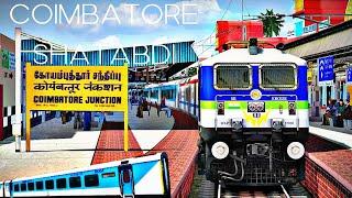 Chennai Coimbatore Shatabdi Full Journey Gameplay in Train Simulator 2022 [PC]