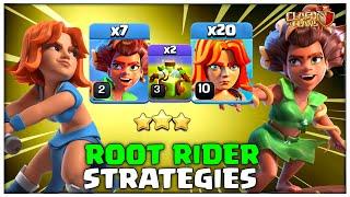 Th15 Attack Strategy with Root Rider + Valkyrie + Overgrowth Spell | Best Th15 Attack Clash of Clans