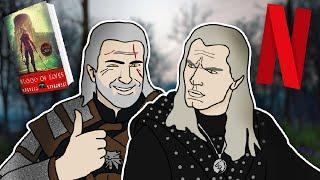 Book/Game Geralt Meets Netflix Geralt