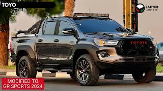 Toyota Hilux 2021 GR SPORTS MODIFIED | 2800cc Diesel with Sports Bar | Complete Review | JAFTIM CARS