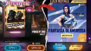 TODAS LAS LUCK ROYALE DE ORO COMPLETO 2017-2022 FREE FIRE