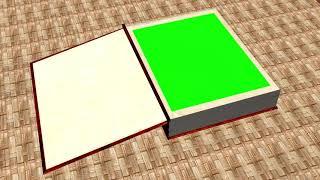 Flip Book Animation Green Screen | 3D Book Animation Green Screen Photo -Book Animation Green Screen