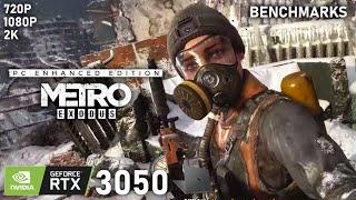 METRO EXODUS Enhanced Edition| RTX 3050 M 75W | 5600H | 1x8GB | Gameplay Multiple Settings