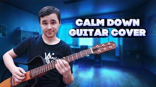 REMA,SELENA GOMEZ - Calm Down - acoustic guitar cover by Sardor Guitar