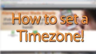 How To Setup Panel Timezone Using MyAlarm (MyAlarm)