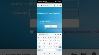 change wifi password huawei 5v5