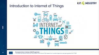 IoT4 Industry webinar