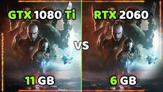 GTX 1080 Ti vs RTX 2060 - Test in Top 10 Games - 1080p