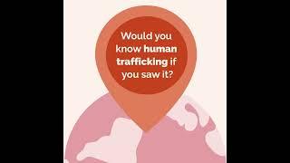 Signs of human trafficking