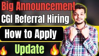 CGI Biggest Hiring Announcement | OFF Campus Drive For 2024 , 2023 Batch Hiring | Fresher Jobs