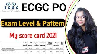 ECGC PO Exam pattern and level || Puja || Banking Professionals #ecgcpo #ecgcnotification #ecgc