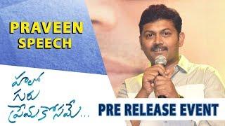 Comedian Praveen Speech - Hello Guru Prema Kosame Pre-Release Event - Ram Pothineni, Anupama